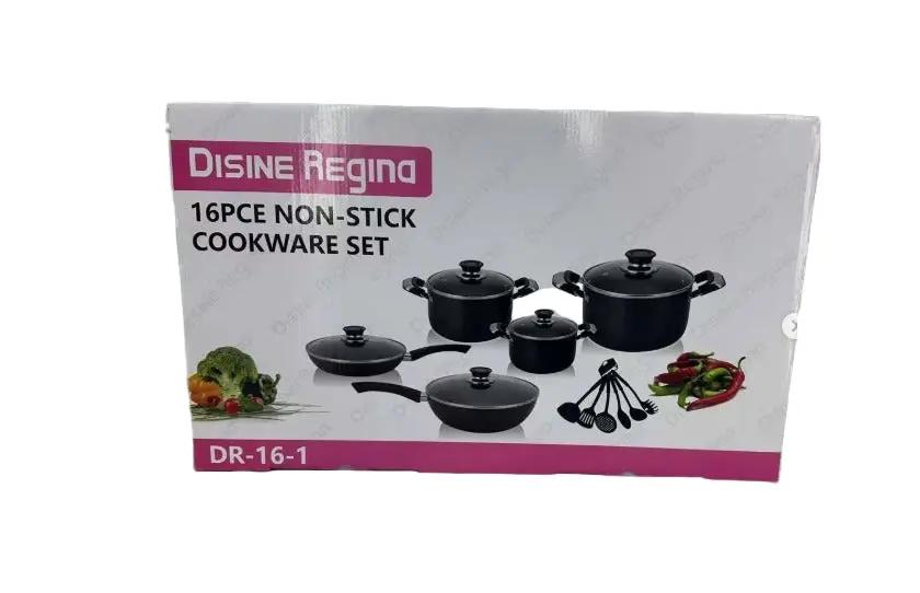 Mudan Comfort Collection 16pcs Non-Stick Cookware Set Murukali.com