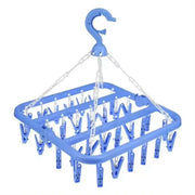 Multiclip Drying Hanger/32 Plastic Clips murukali.com