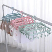 Multiclip Drying Hanger/32 Plastic Clips murukali.com