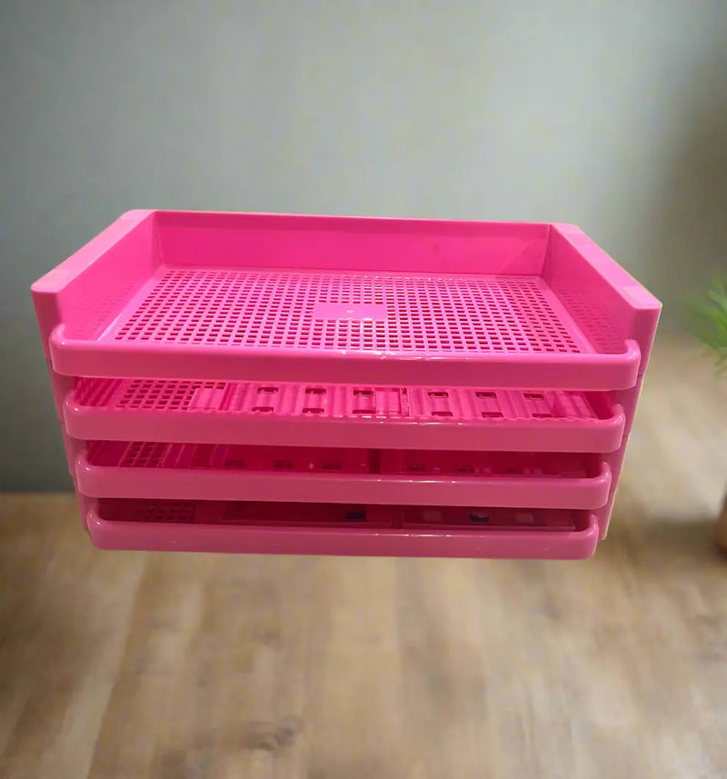 Multipurpose Plastic Storage Rack 4pcs Murukali.com