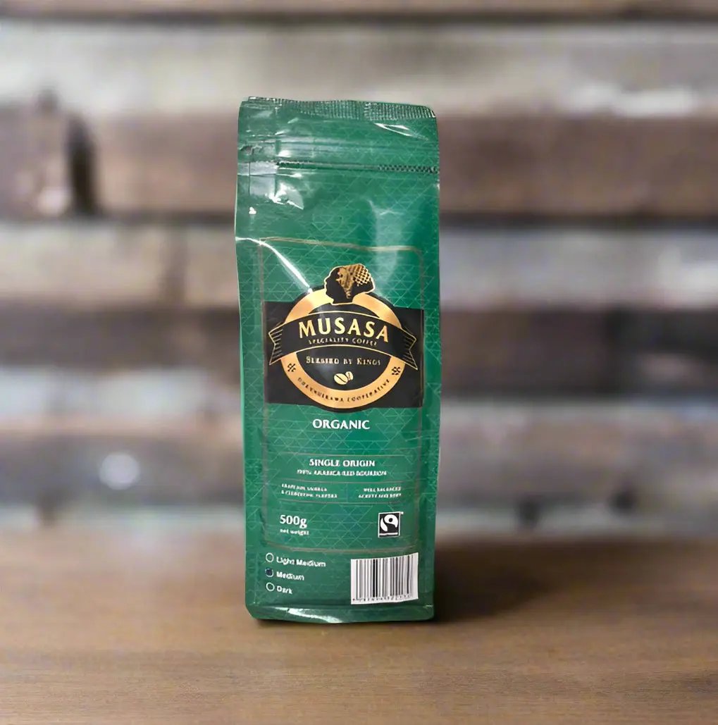 Musasa Organic Arabica Red Bourbon Coffee 500g - Murukali.com
