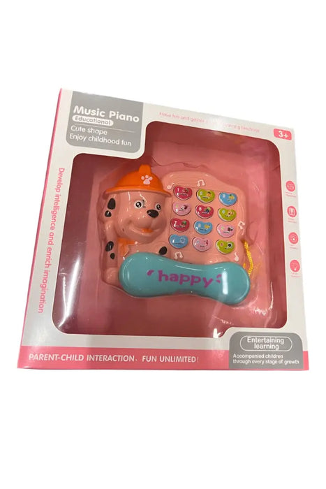 Musical Piano Toy Phone Dog Model Murukali.com