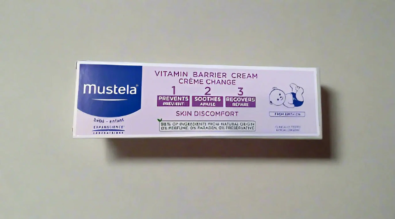 Mustela Vitamin Barrier Cream  also known as Mustela 1 2 3 Vitamin Barrier Cream 100ml Murukali.com