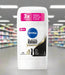 NIVEA Black & White Invisible Silky Smooth Anti-Perspirant Stick 50ml Murukali.com