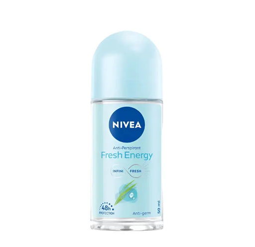 NIVEA FRESH ENERGY Anti-Perspirant  Roll On, 50ML murukali.com