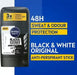 NIVEA MEN Black & White Invisible Original Anti-Perspirant Stick 50ml Murukali.com