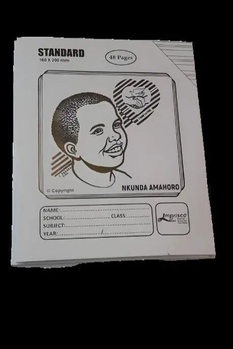 NKUNDAMAHORO Calligraphy Notebook 48pages /pc murukali.com