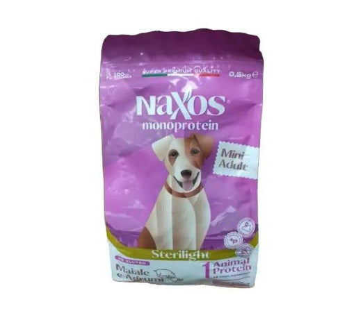 Naxos Monoprotein Sterilight Mini Adult Dog Food 2kg Murukali.com