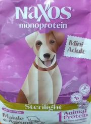 Naxos Monoprotein Sterilight Mini Adult Dog Food 2kg Murukali.com