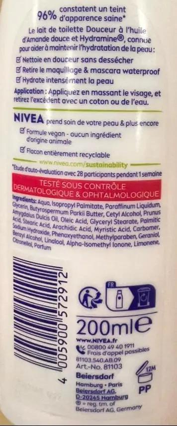 Nivea Lait de Toilette Douceur 200ml Murukali.com
