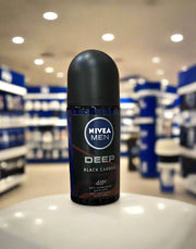 Nivea Men Deep Black Carbon Espresso Anti-Perspirant Roll-on 50ml Murukali.com