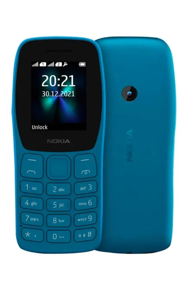Nokia 110 Dual SIM - Blue murukali.com