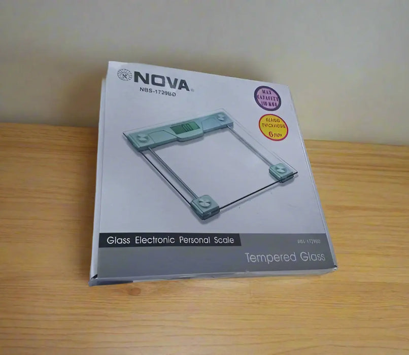 Nova Glass Electronic Personal Scale NBS-1729BD Murukali.com