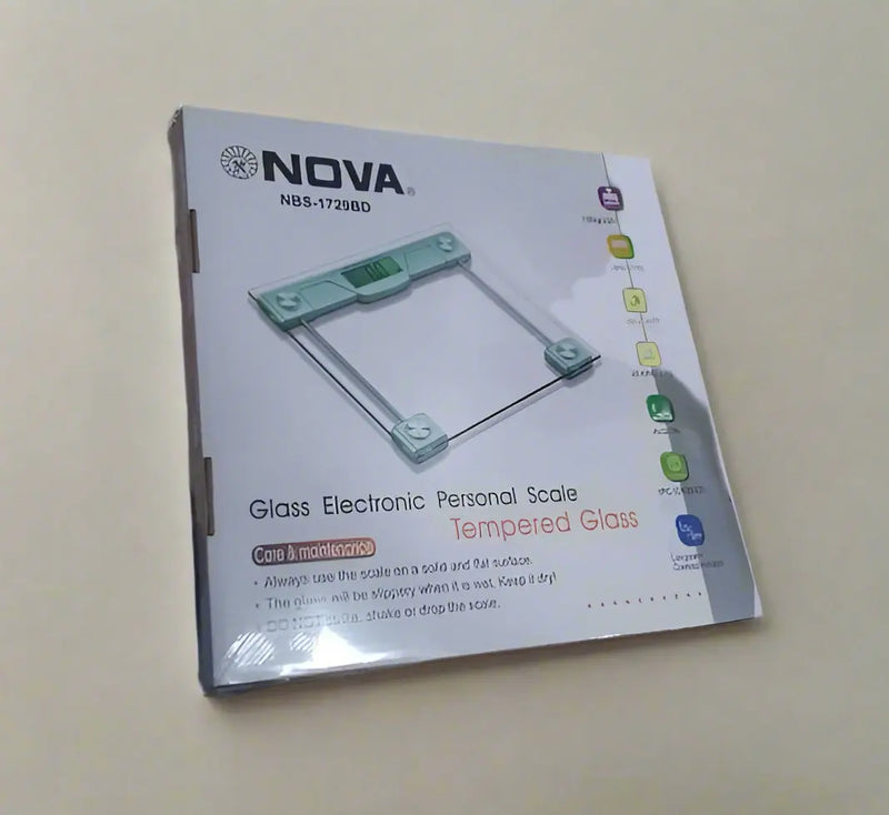 Nova Glass Electronic Personal Scale NBS-1729BD Murukali.com