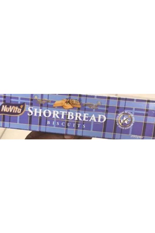 NuVita Shortbread Biscuits 200g Murukali.com