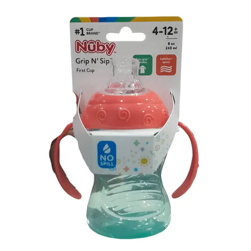 Nuby Grip N' Sip First Cup — 8 oz Murukali.com
