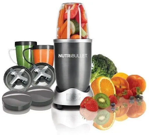NutriBullet  Gray 9-Piece Blender Set Murukali.com