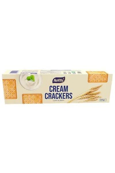 Nuvita Cream Crackers Biscuit 200g Murukali.com
