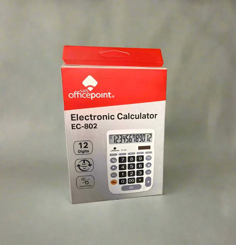 OfficePoint 12 Digits EC-802 Calculator Murukali.com