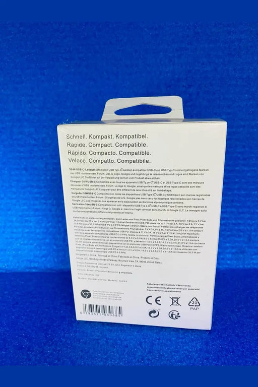 Official Google 30W USB-C Charging adapter Martmax