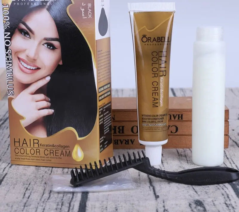 Orabella Professional Hair Color Cream 80mlx2 Murukali.com
