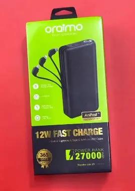 Oraimo Traveler Link 27 27000mAh 12W Power Bank Murukali.com