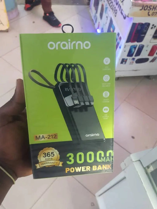 Orairno Super Power Bank 30000 MAH Murukal