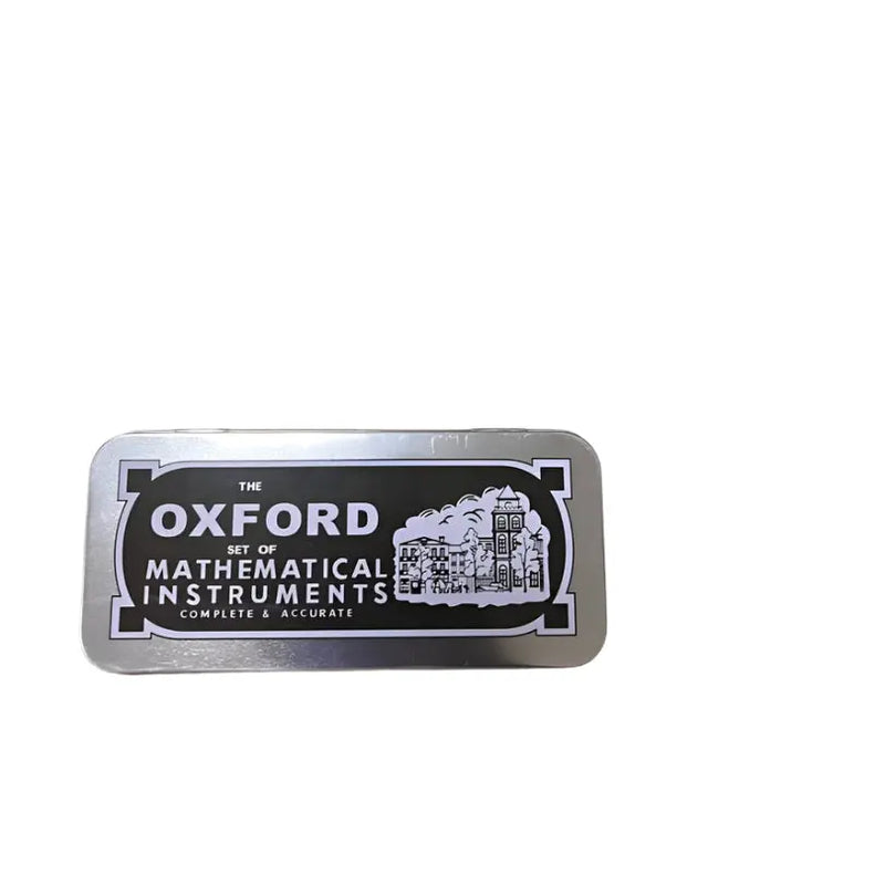 Oxford Mathematical Instruments Set in Tin Case Murukali.com