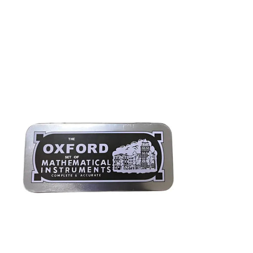 Oxford Mathematical Instruments Set in Tin Case Murukali.com