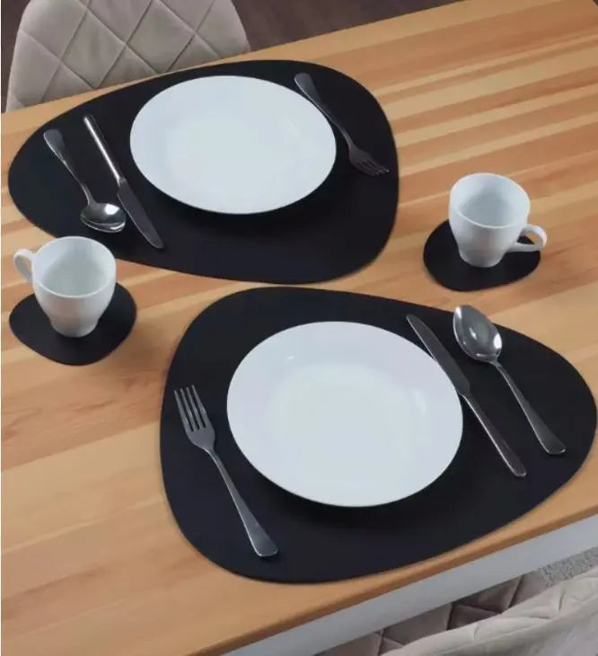 PVC Leather Dinning Tablemat /pc Murukali.com