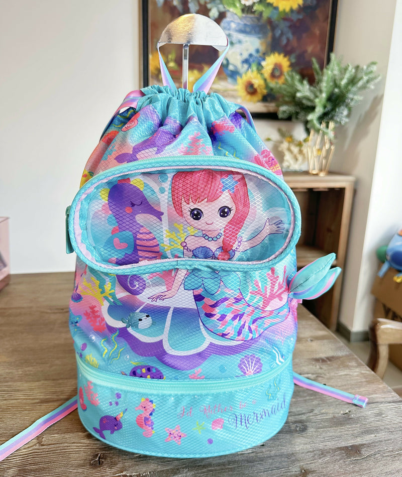 Mermaid swimming bag