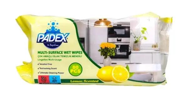 Padex Multi-Surface Wet Wipes 80pcs Murukali.com