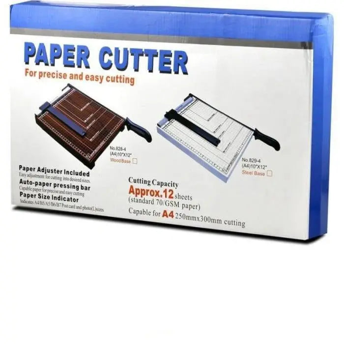 Paper Cutter – Precision A4 Cutter Cuts Up to 12 Sheets Murukali.com