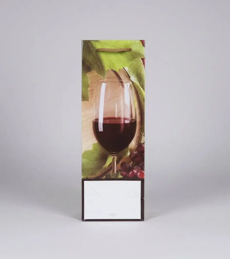 Geschenktüte aus Papier für Wein