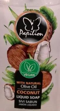 Papilion Coconut Liquid Soap 400ml Murukali.com