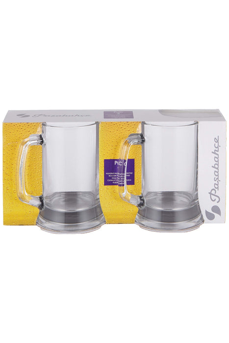 Pasabahce Glass Pub Beer Mug Set of 2 murukali.com