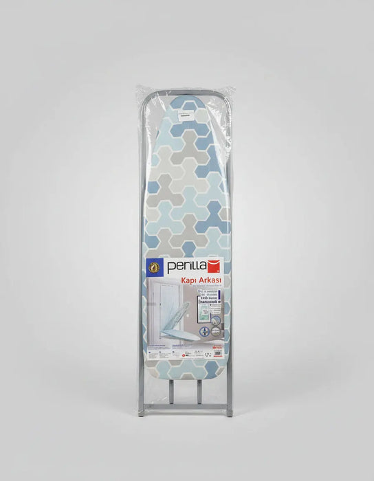 Perilla Over-the-Door Ironing Board with Hexagon Pattern Cover size 33*110cm