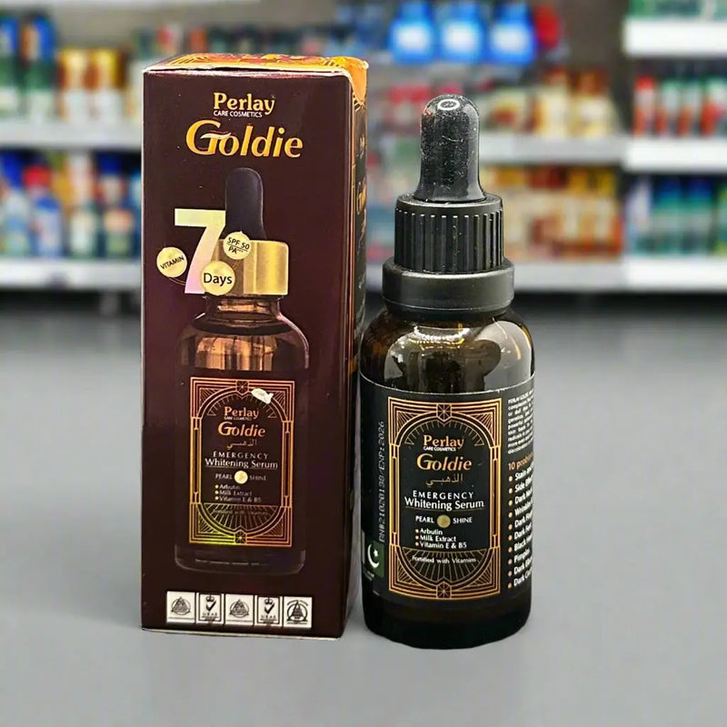 Perlay Goldie Emergency Whitening Serum Murukali.com