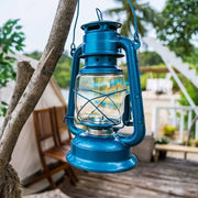 Petroleum Antique Table Blue Lamp murukali.com