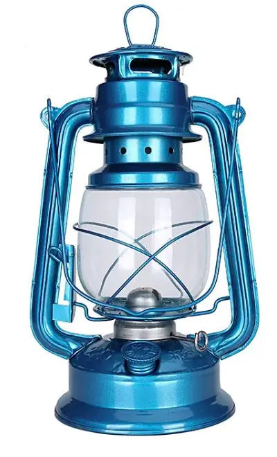 Petroleum Antique Table Blue Lamp murukali.com