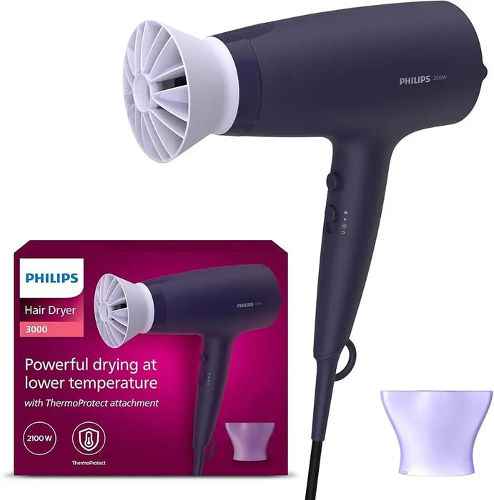 Philips 3000 Series Hair Dryer — Model BHD351/10 Murukali.com