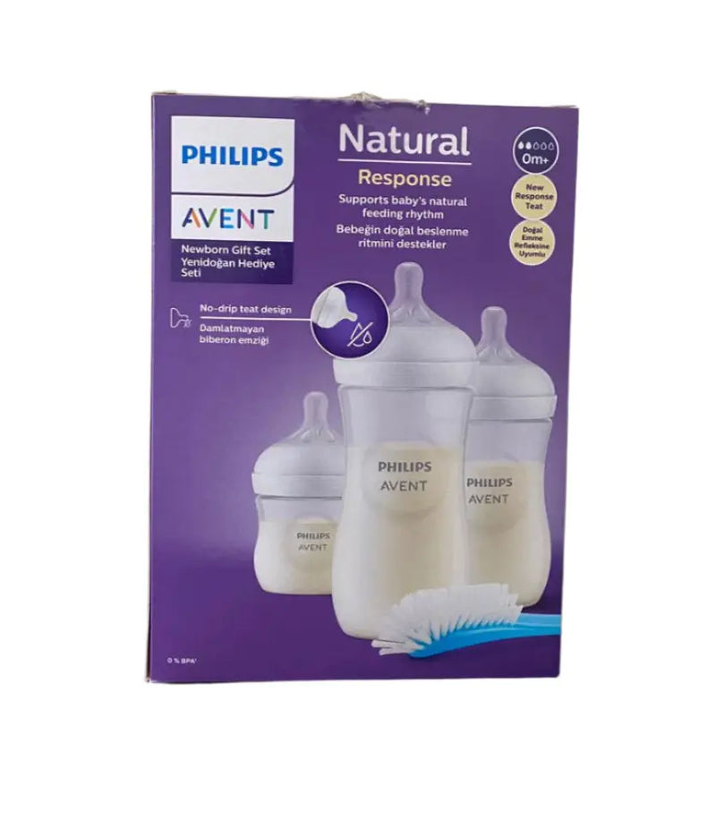 Philips Avent Natural Response Newborn Gift Set Of 3 Beberon murukali.com