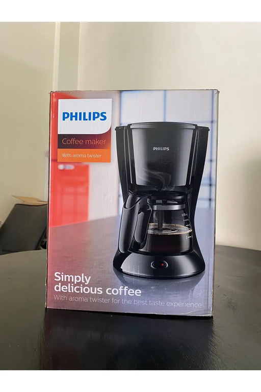 Philips HD7461/20 coffee maker Daily Black 1000 W Aroma Swirl murukali.com