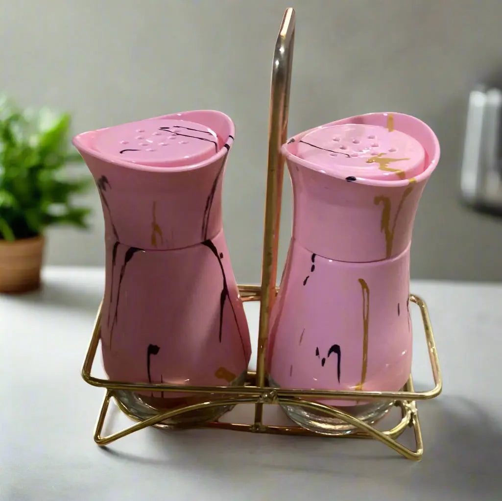 Pink Condiment Jar - Murukali.com