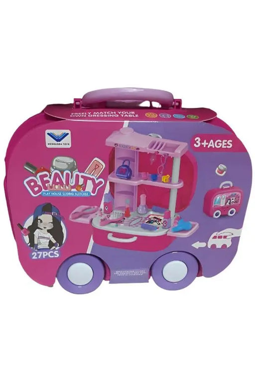 Pink Makeup & Grooming Play Set for Kids Package Height - 10.5 cm Makeup Set  Age - 3 Years+ murukali.com