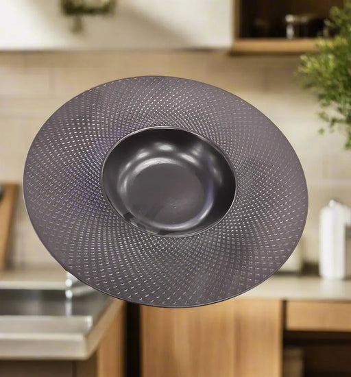 Pito Soup Plate Black 1pcs Murukali.com