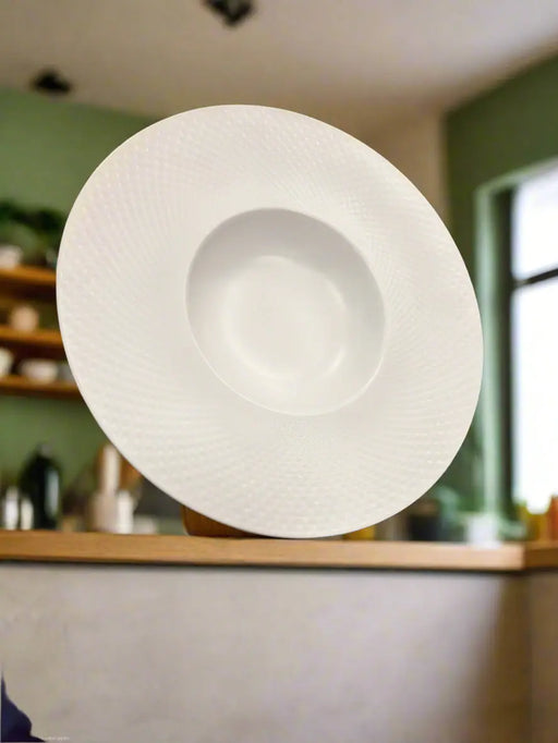 Pito Soup Plate White 1pcs Murukali.com