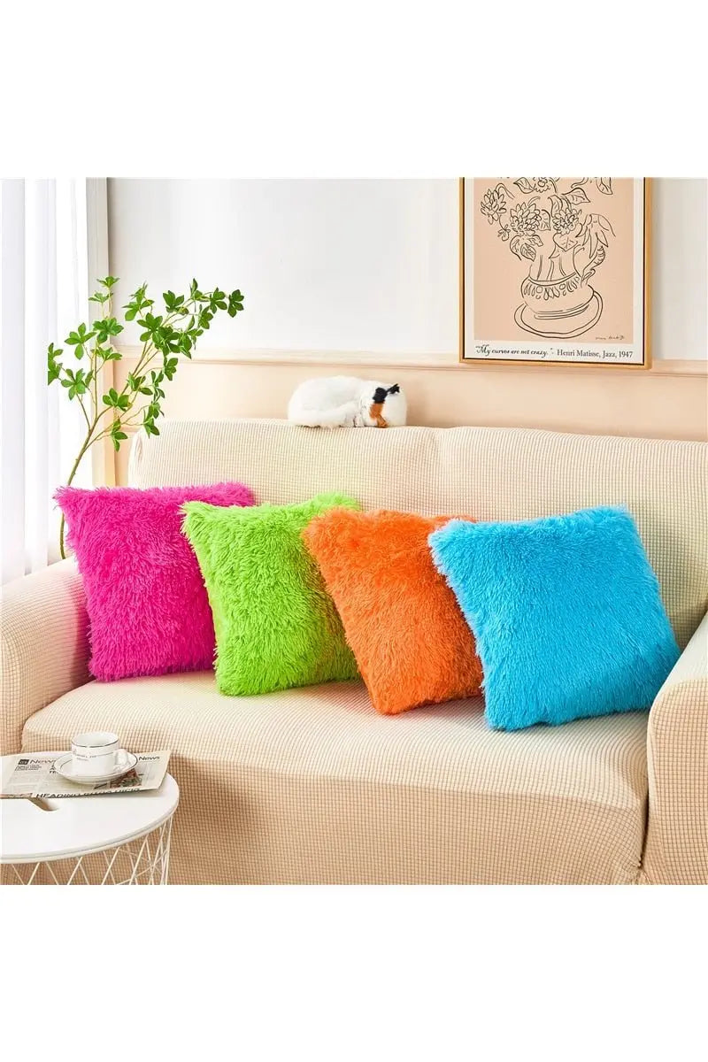 Plain Multicolor Pillow murukali.com
