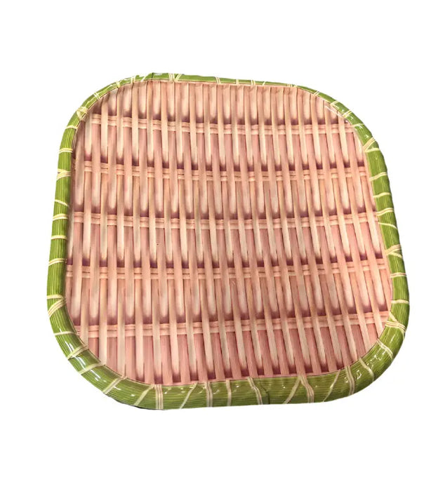 Plastic Bamboo Tray Plate Murukali.com