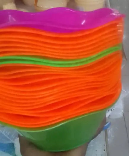 Plastic Bowl with  Wavy 1 pc Murukali.com